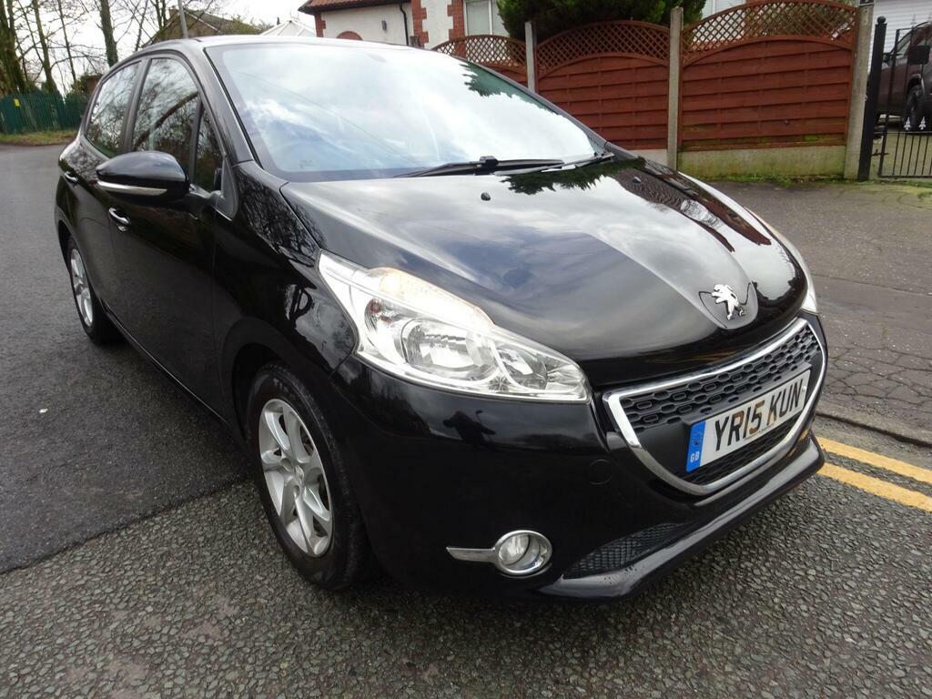Peugeot 208 1.2 Vti Puretech Active Euro 6 YR15KUN Black #4