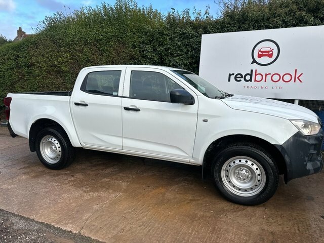 Isuzu D-Max 1.9 Td Utility Diff Lock Pickup Double Cab Die FN72GYE White #2