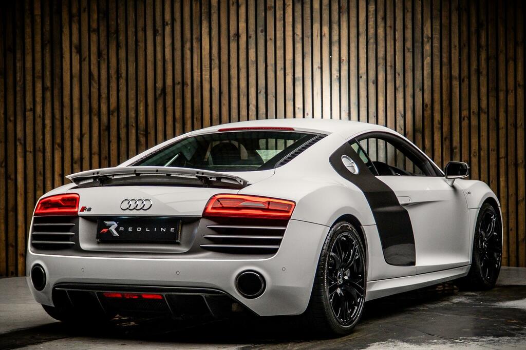 Audi R8 5.2 Fsi V10 Plus S Tronic Quattro Euro 5 White #4