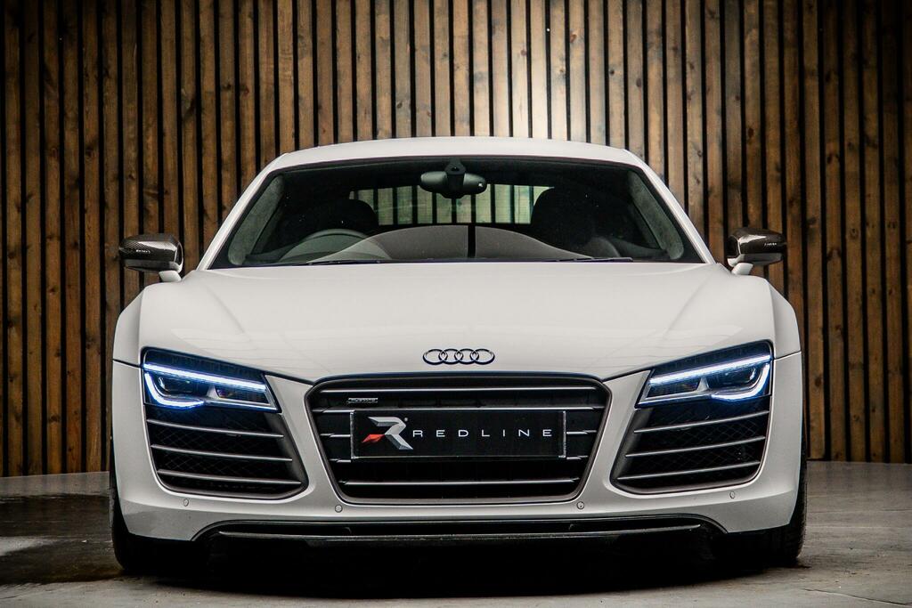 Audi R8 5.2 Fsi V10 Plus S Tronic Quattro Euro 5 White #5
