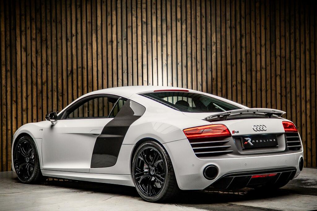 Audi R8 5.2 Fsi V10 Plus S Tronic Quattro Euro 5 White #3