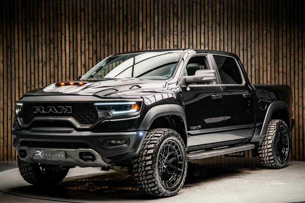Dodge RAM 6.2 Supercharged Trx Black #5