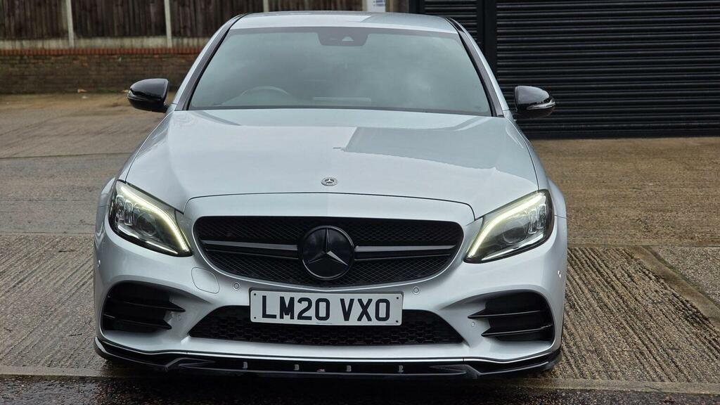 Mercedes-Benz C Class Saloon 2.0 C300 Amg Line Edition G-tronic Euro 6 LM20VXO Silver #3
