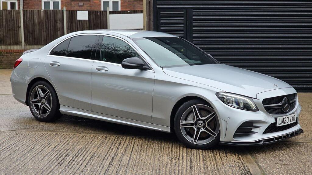 Mercedes-Benz C Class Saloon 2.0 C300 Amg Line Edition G-tronic Euro 6 Silver