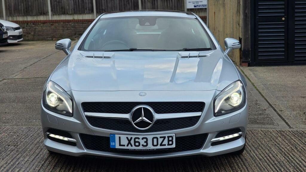 Mercedes-Benz SL Class Convertible 3.5 Sl350 V6 Blueefficiency G-tronic E Silver #3