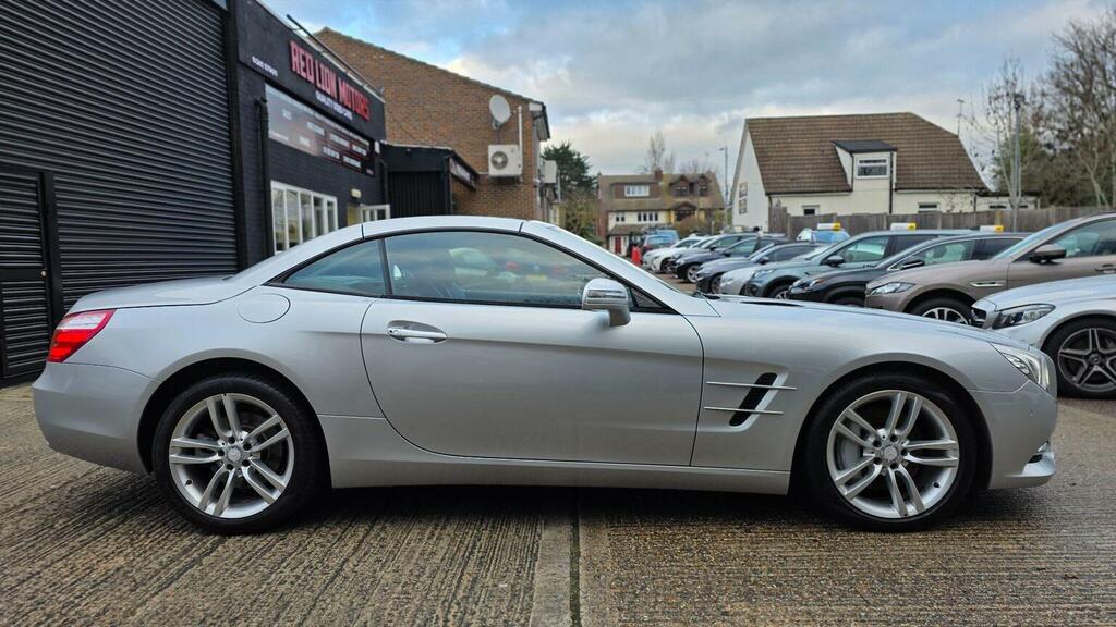Mercedes-Benz SL Class Convertible 3.5 Sl350 V6 Blueefficiency G-tronic E Silver #5