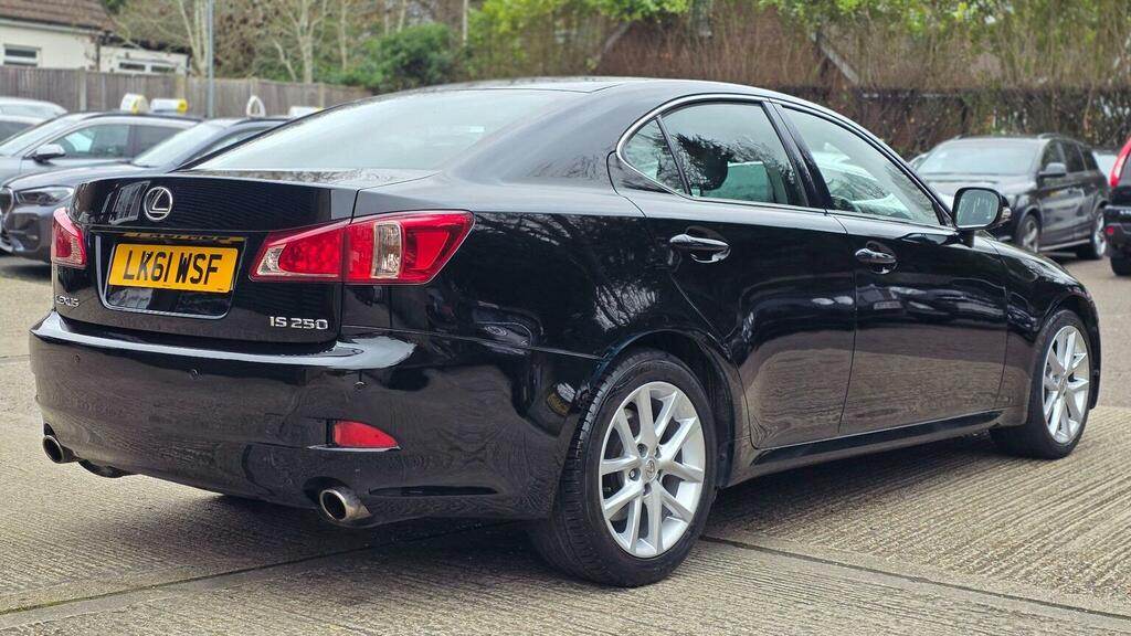 Lexus IS Saloon 2.5 250 V6 Advance Euro 5 201161 Black #6