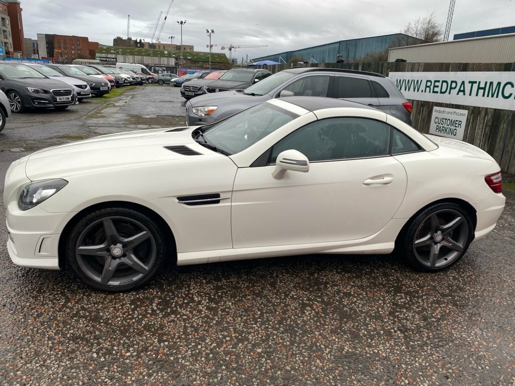 Mercedes-Benz SLK 2.1L Amg Sport WJ13PSX White #4