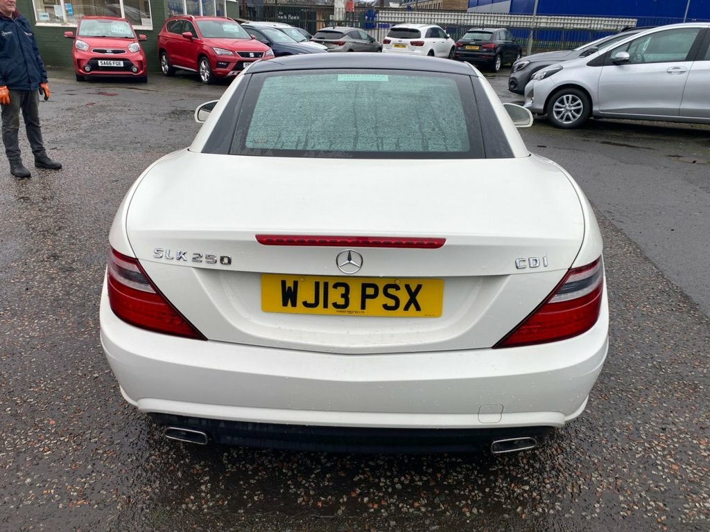 Mercedes-Benz SLK 2.1L Amg Sport WJ13PSX White #6