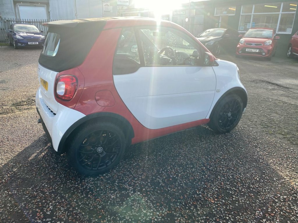 Smart Fortwo Cabrio 0.9L Prime Sport White #6