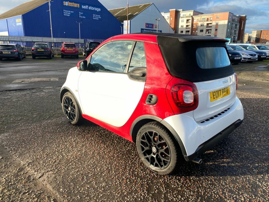 Smart Fortwo Cabrio 0.9L Prime Sport White #4
