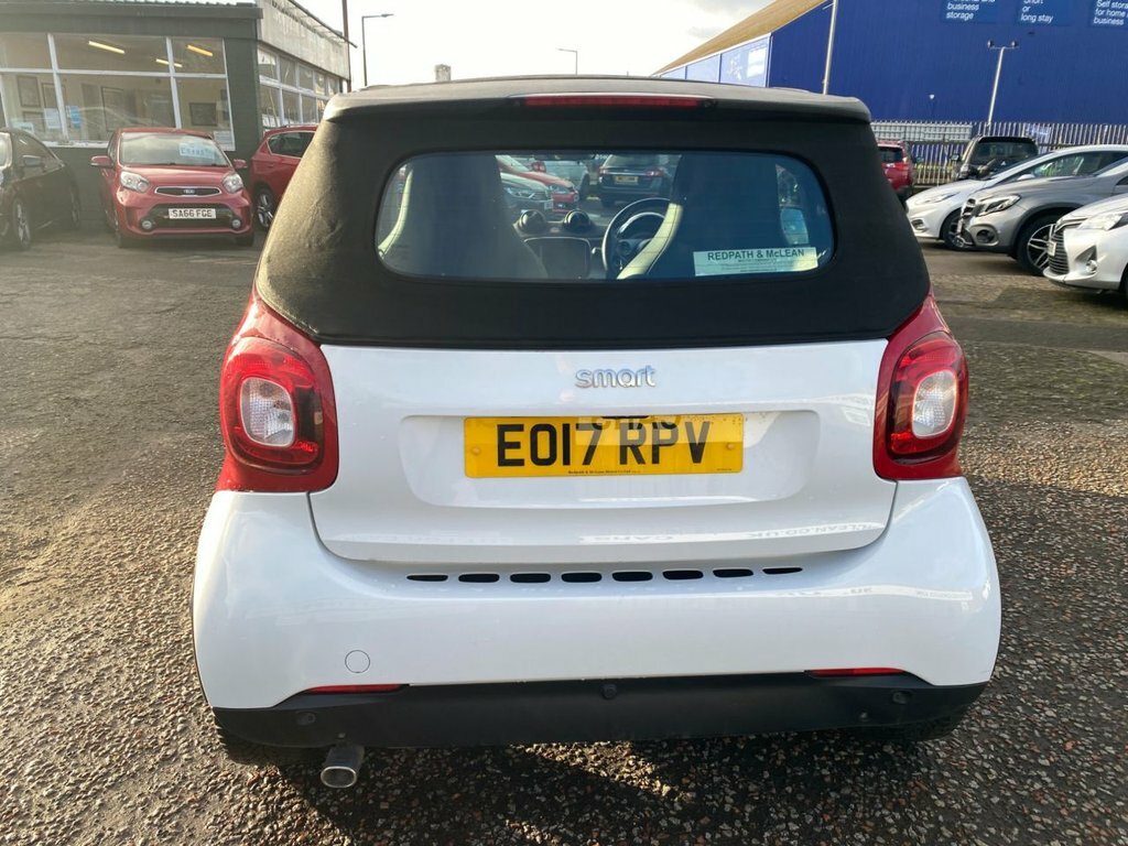 Smart Fortwo Cabrio 0.9L Prime Sport White #5