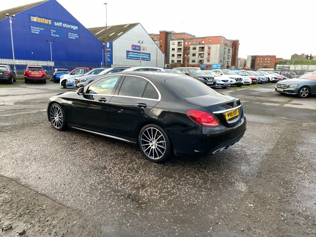 Mercedes-Benz C Class 2.1L Amg Line WN18BXF Black #5