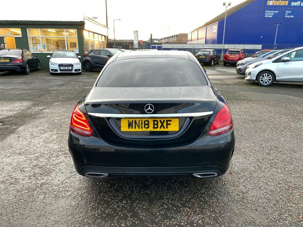 Mercedes-Benz C Class 2.1L Amg Line WN18BXF Black #6