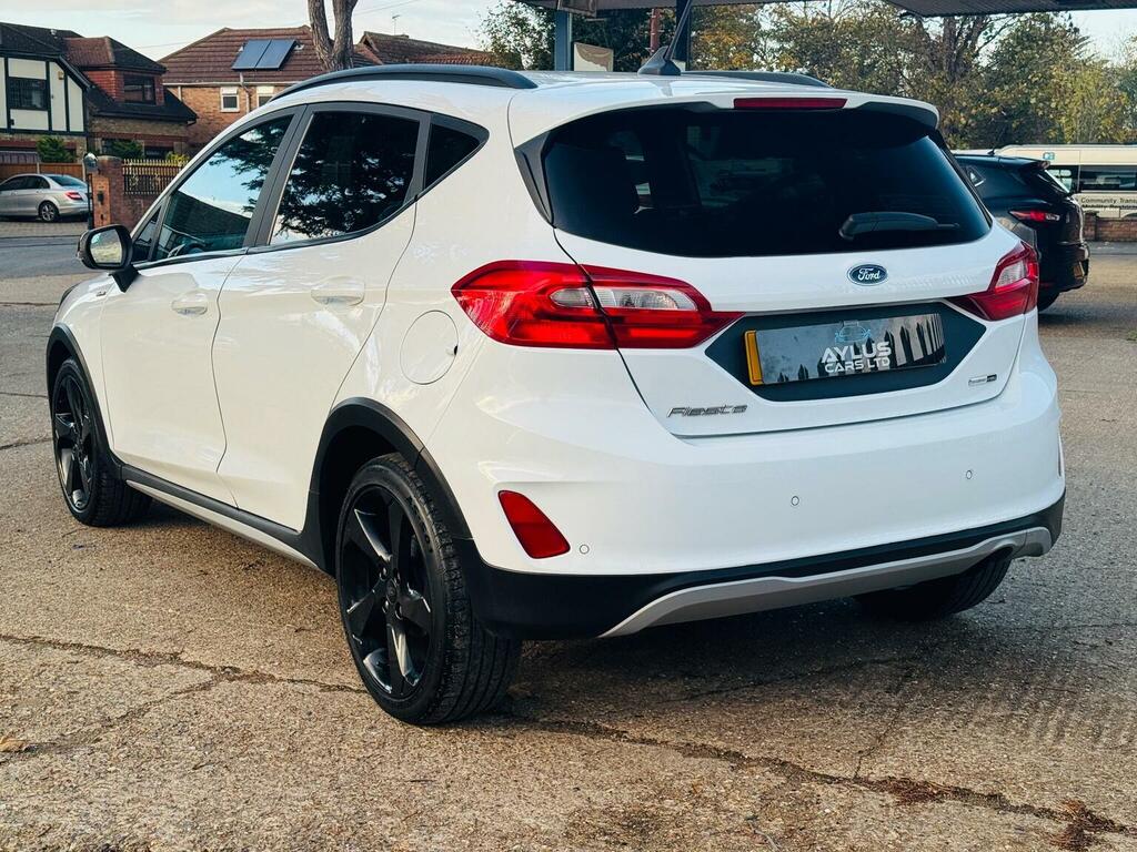 Ford Fiesta Hatchback 1.0T Ecoboost Mhev Active Edition Euro 6 YH21RDD White #4