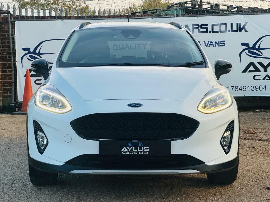 Ford Fiesta Hatchback 1.0T Ecoboost Mhev Active Edition Euro 6 YH21RDD White #2