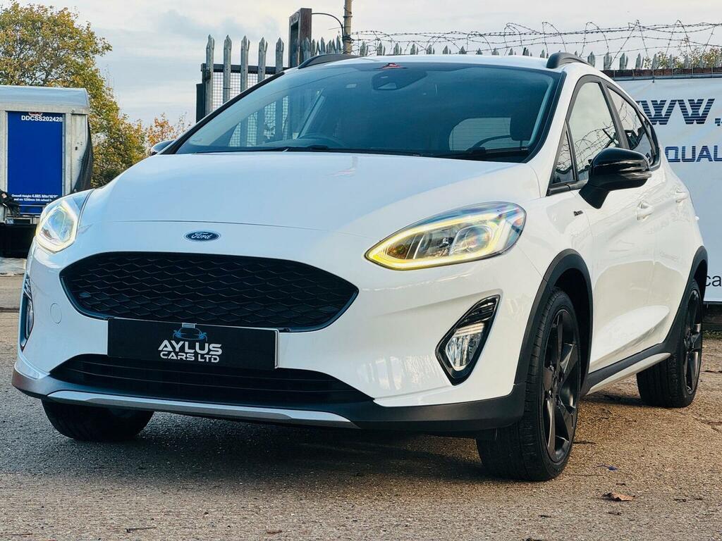 Ford Fiesta Hatchback 1.0T Ecoboost Mhev Active Edition Euro 6 YH21RDD White #3