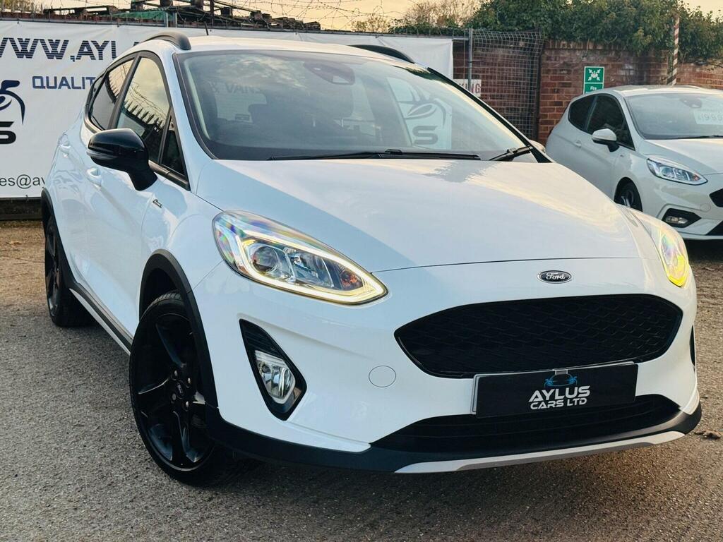 Ford Fiesta Hatchback 1.0T Ecoboost Mhev Active Edition Euro 6 YH21RDD White #5