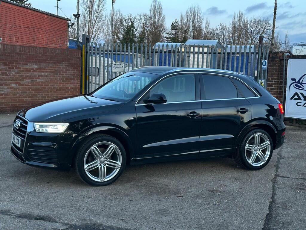 Audi Q3 Suv 2.0 Tdi S Line Plus S Tronic Quattro Euro 6 S GK16ZKA Black #3