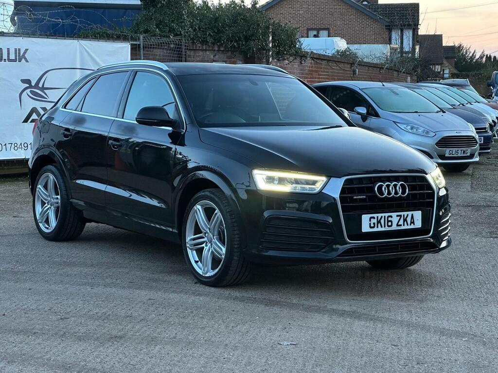 Audi Q3 Suv 2.0 Tdi S Line Plus S Tronic Quattro Euro 6 S GK16ZKA Black #6