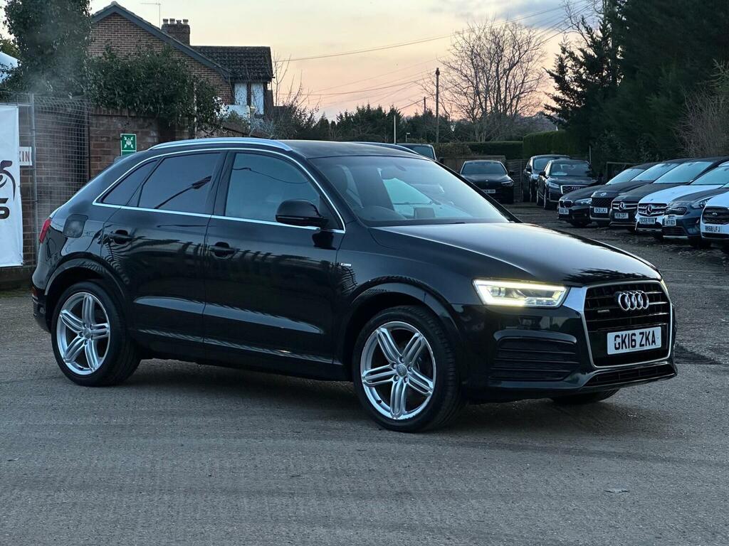 Audi Q3 Suv 2.0 Tdi S Line Plus S Tronic Quattro Euro 6 S GK16ZKA Black #5