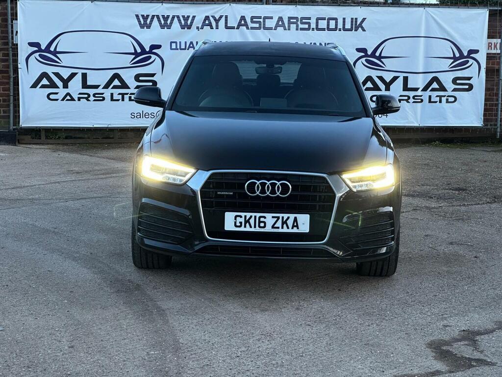Audi Q3 Suv 2.0 Tdi S Line Plus S Tronic Quattro Euro 6 S GK16ZKA Black #4