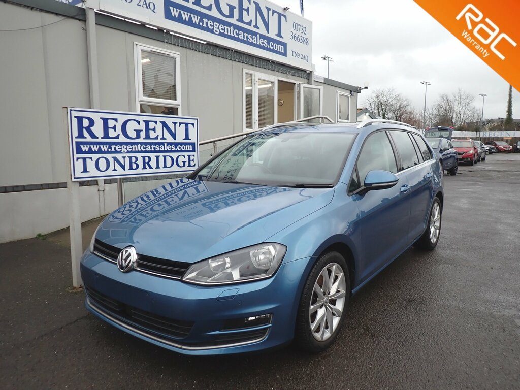 Volkswagen Golf 2.0 Tdi Bluemotion Tech Gt Estate Manua Blue