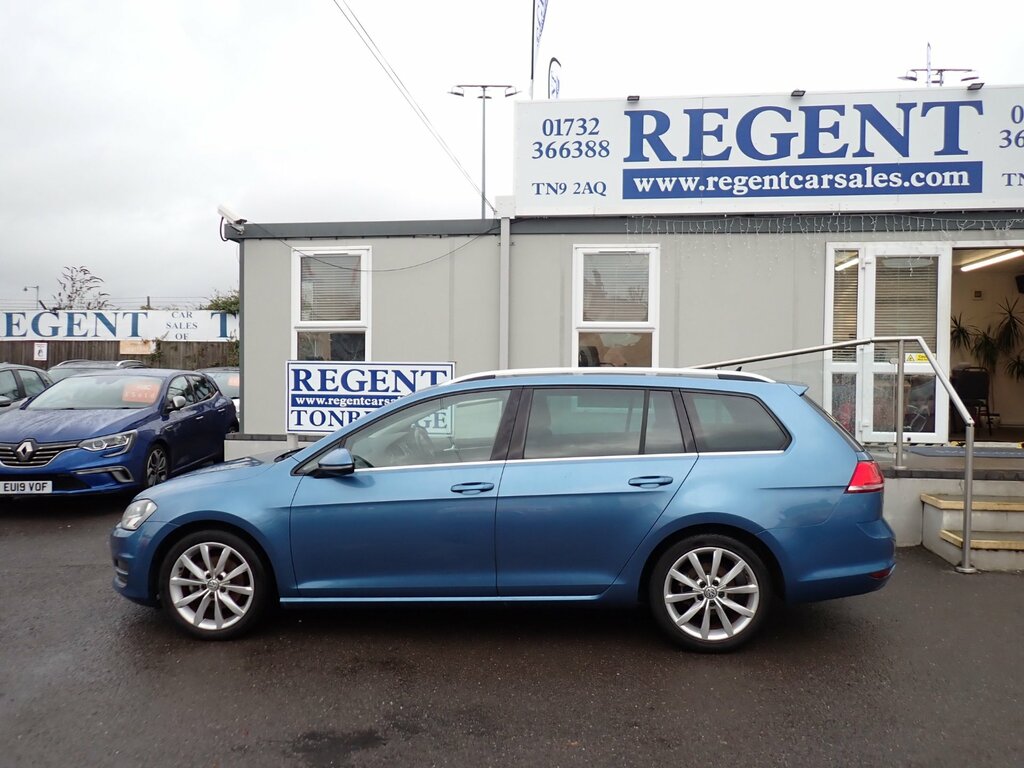 Volkswagen Golf 2.0 Tdi Bluemotion Tech Gt Estate Manua Blue #5