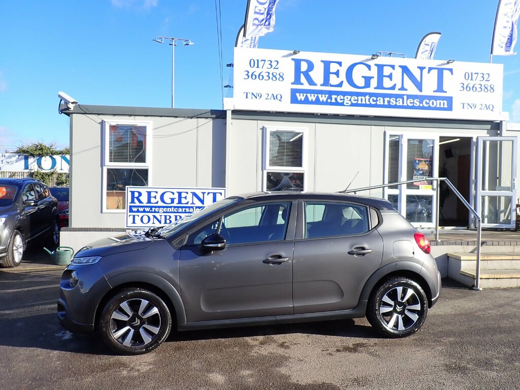 Citroen C3 1.2 Puretech Feel Hatchback Euro FT19BBX Grey #5