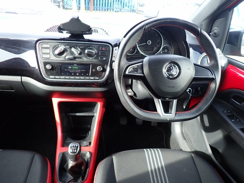 Skoda Citigo 1.0 Mpi Greentech Monte Carlo Hatchback GK19LCF Red #2