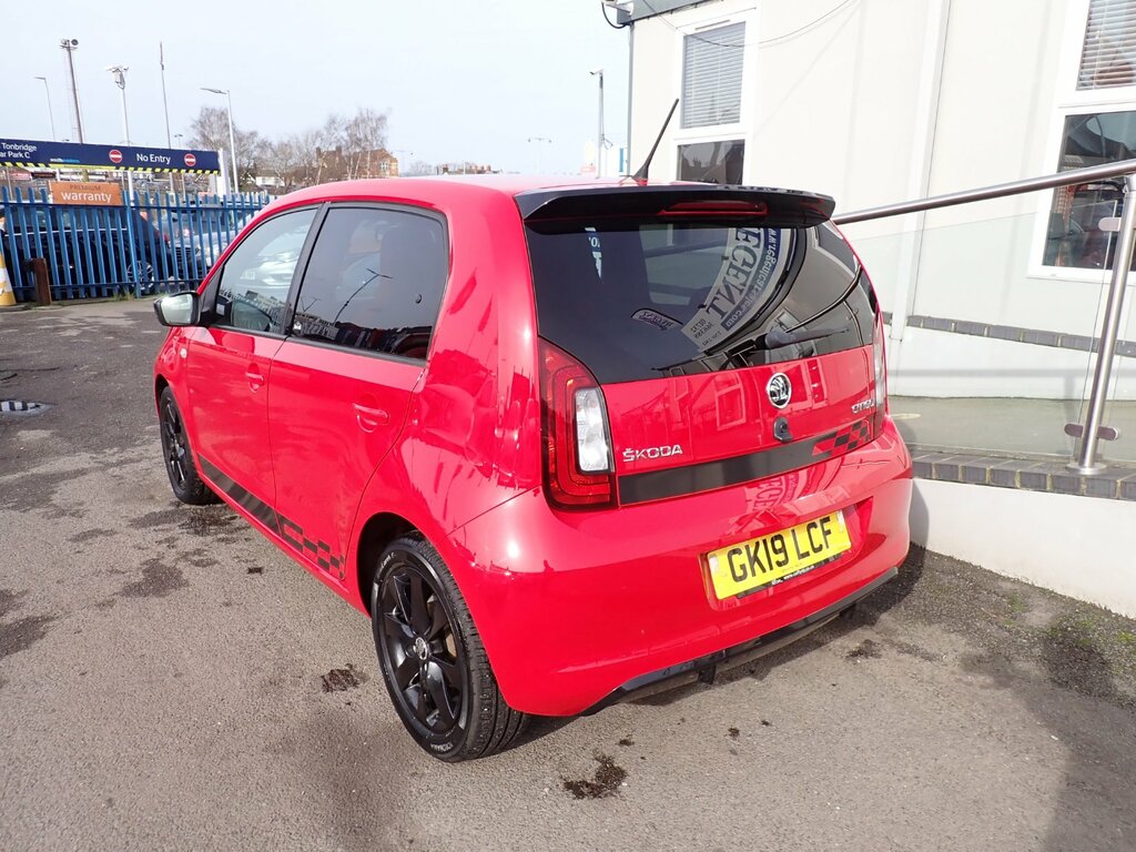Skoda Citigo 1.0 Mpi Greentech Monte Carlo Hatchback GK19LCF Red #6