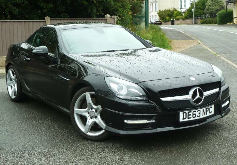 Mercedes-Benz SLK Slk 200 184Ps 1.8 Amg Sport With Glass Roof - 2013 Black #3