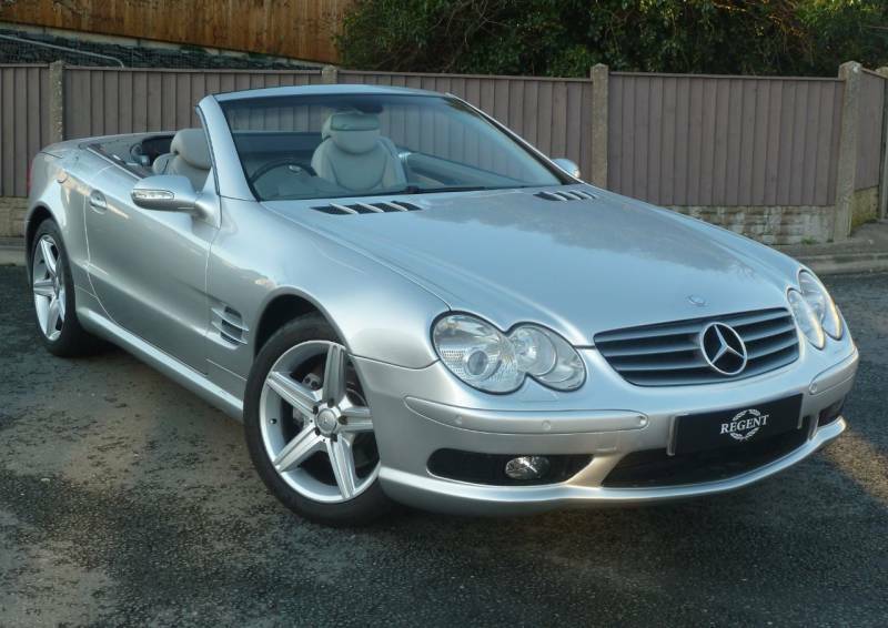 Mercedes-Benz SL Class Sl 500 Silver