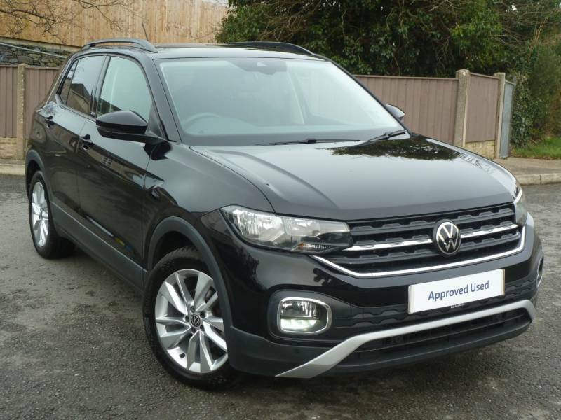 Volkswagen T-Cross 1.0 Tsi 110 Active Dsg 2022 - 2022 71 YB71NUU Black #3