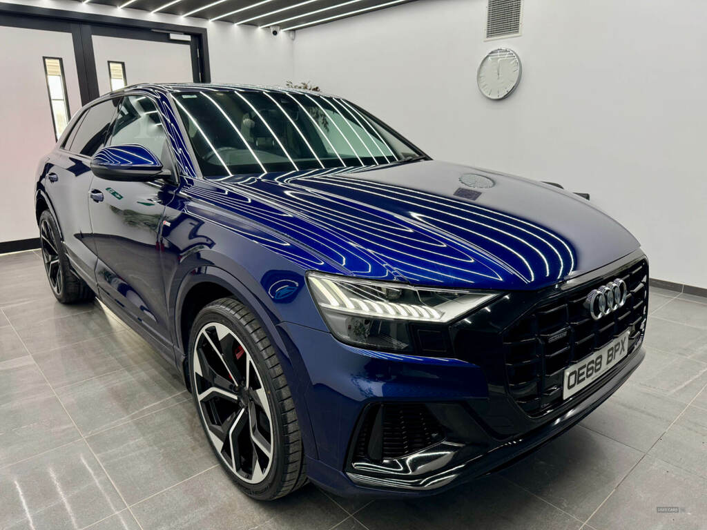 Audi Q8 50 Tdi Quattro S OE68BPX Blue #4