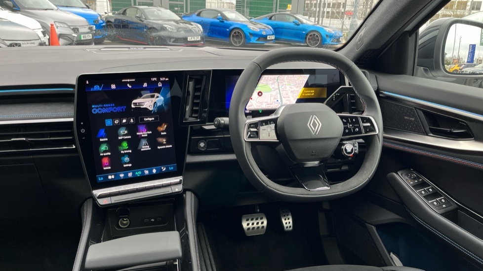 Renault Alpine Renault Rafale Techno Esprit Alpine White #39