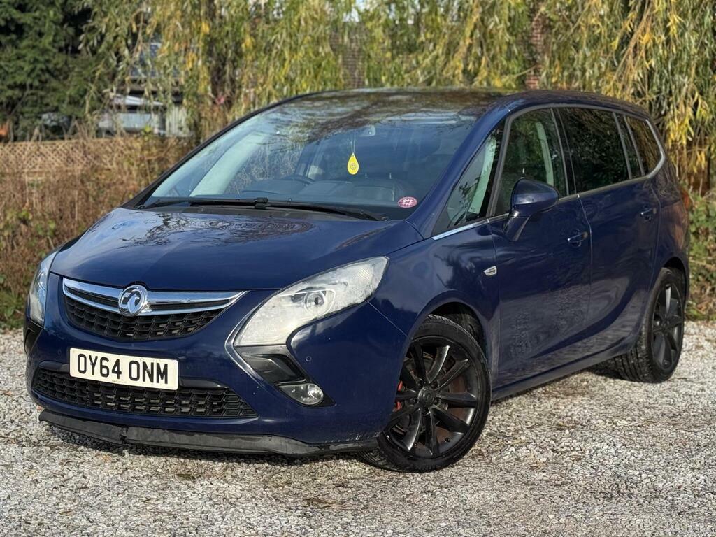 Vauxhall Zafira Tourer 2.0 Cdti Elite Euro 5 OY64ONM Blue #3