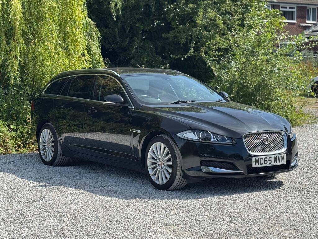 Jaguar XF 2.2D Luxury Sportbrake Euro 5 S S MC65WVM Black #5
