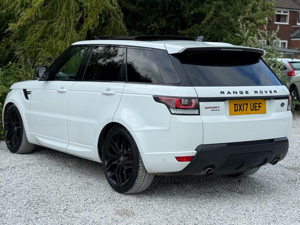 Land Rover Range Rover Sport 3.0 Sd V6 Hse Dynamic 4Wd Euro 6 S S DX17UEF White #4