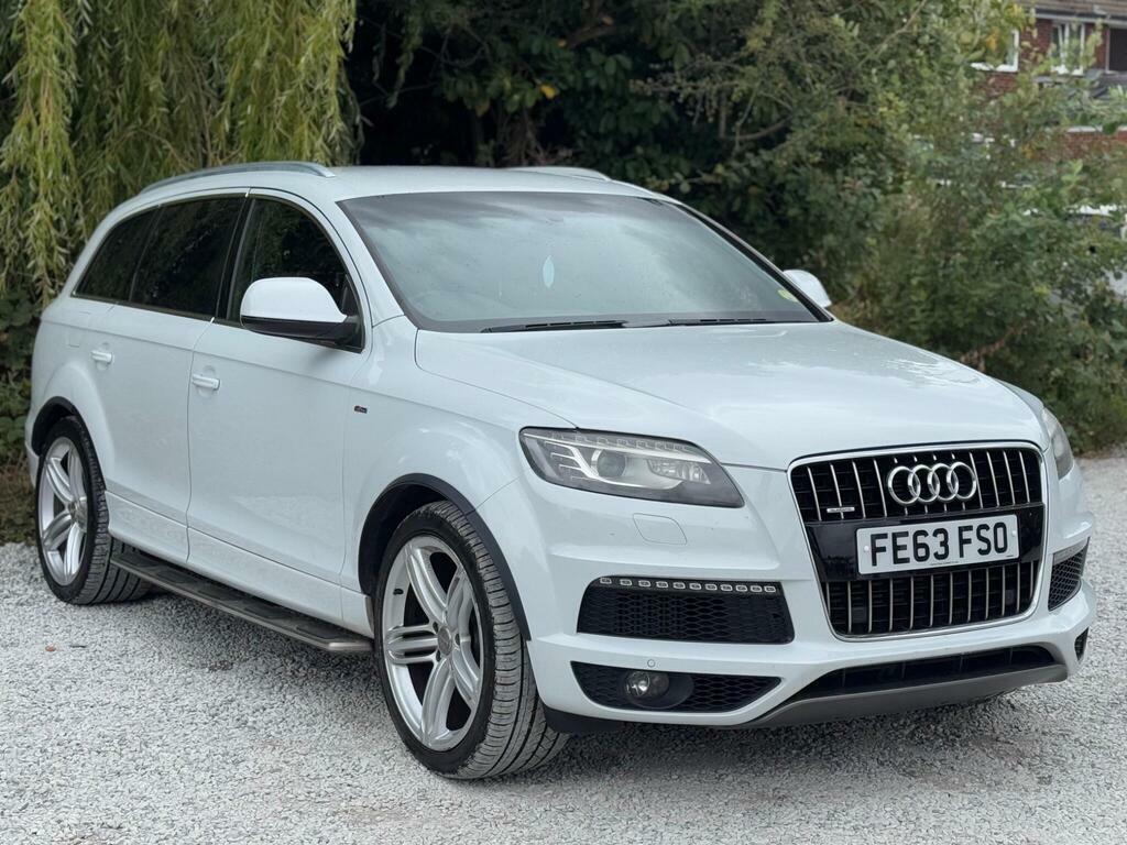 Audi Q7 3.0 Tdi V6 S Line Plus Tiptronic Quattro Euro 5 S FE63FSO White #5