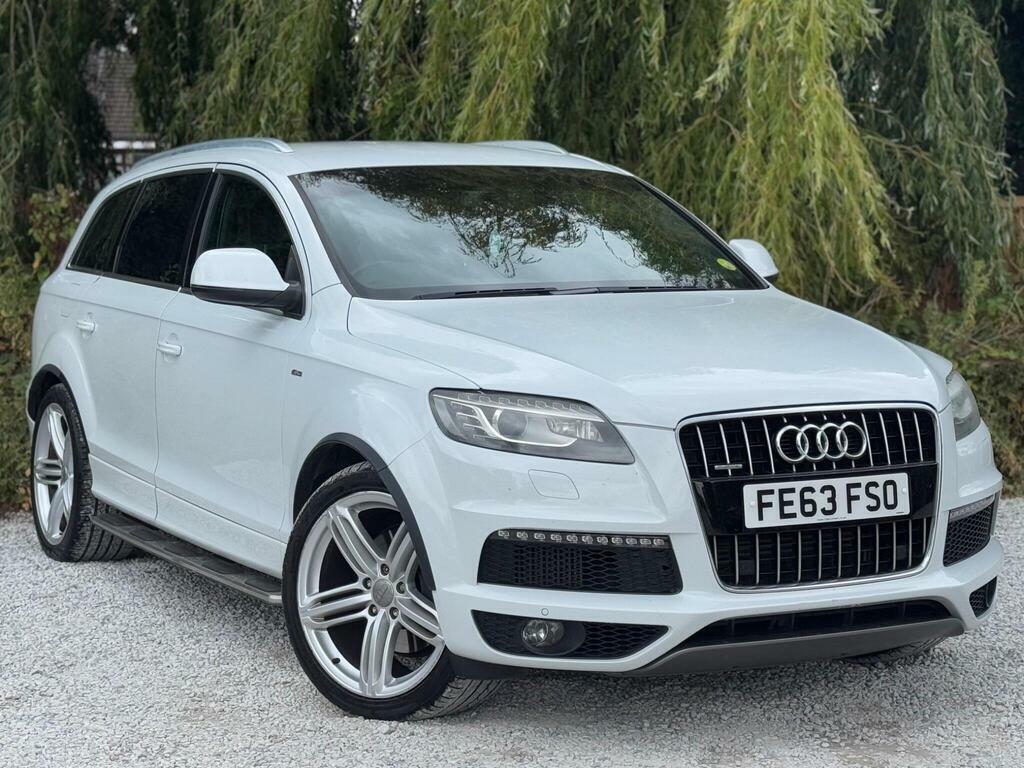 Audi Q7 3.0 Tdi V6 S Line Plus Tiptronic Quattro Euro 5 S FE63FSO White #6
