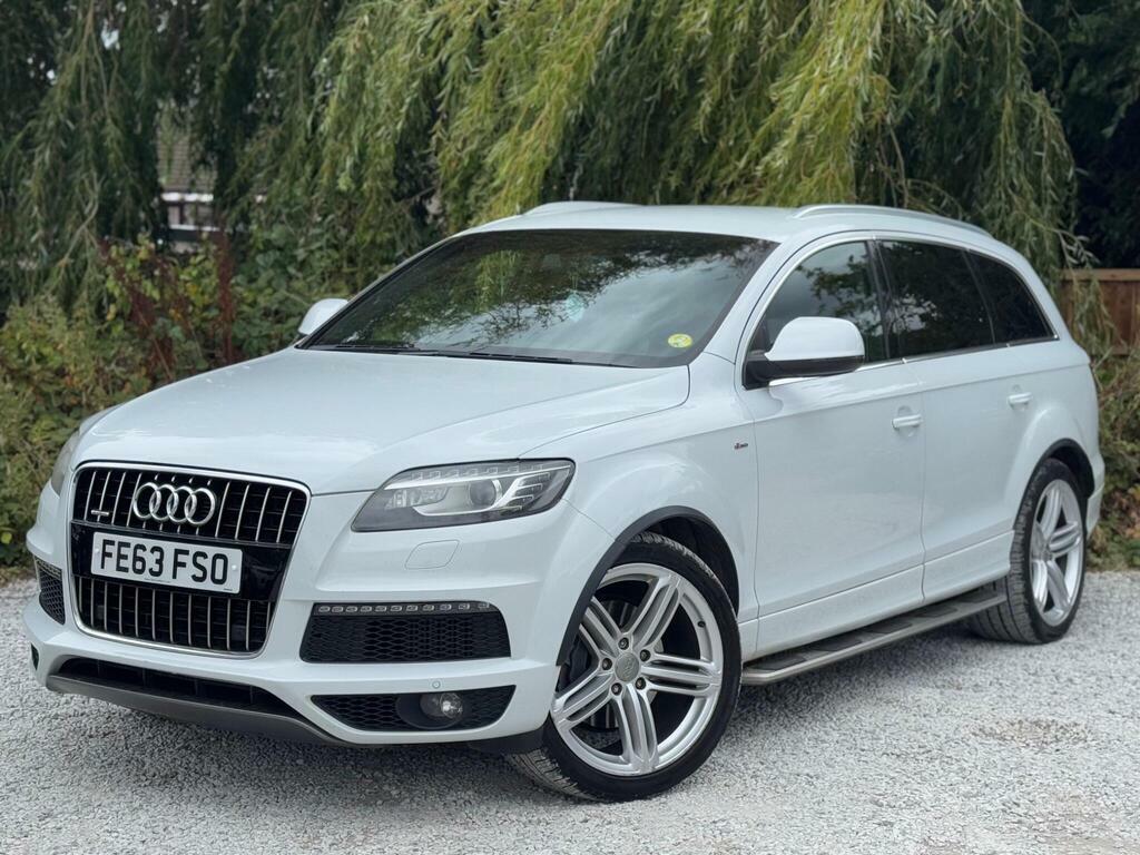 Audi Q7 3.0 Tdi V6 S Line Plus Tiptronic Quattro Euro 5 S FE63FSO White #3
