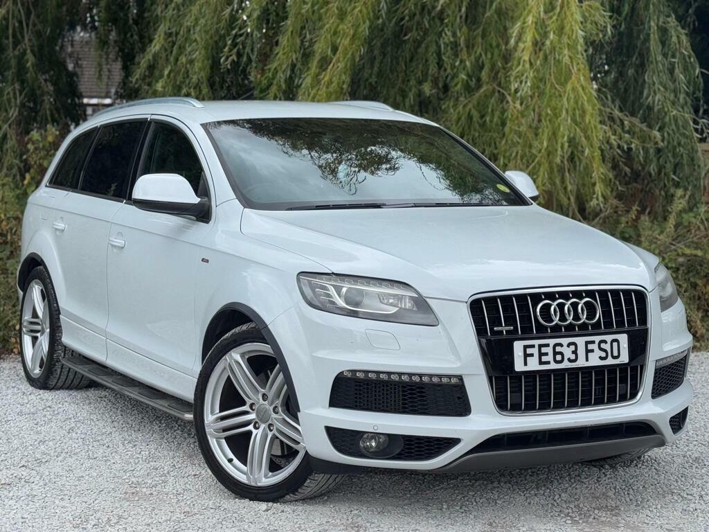Audi Q7 3.0 Tdi V6 S Line Plus Tiptronic Quattro Euro 5 S White