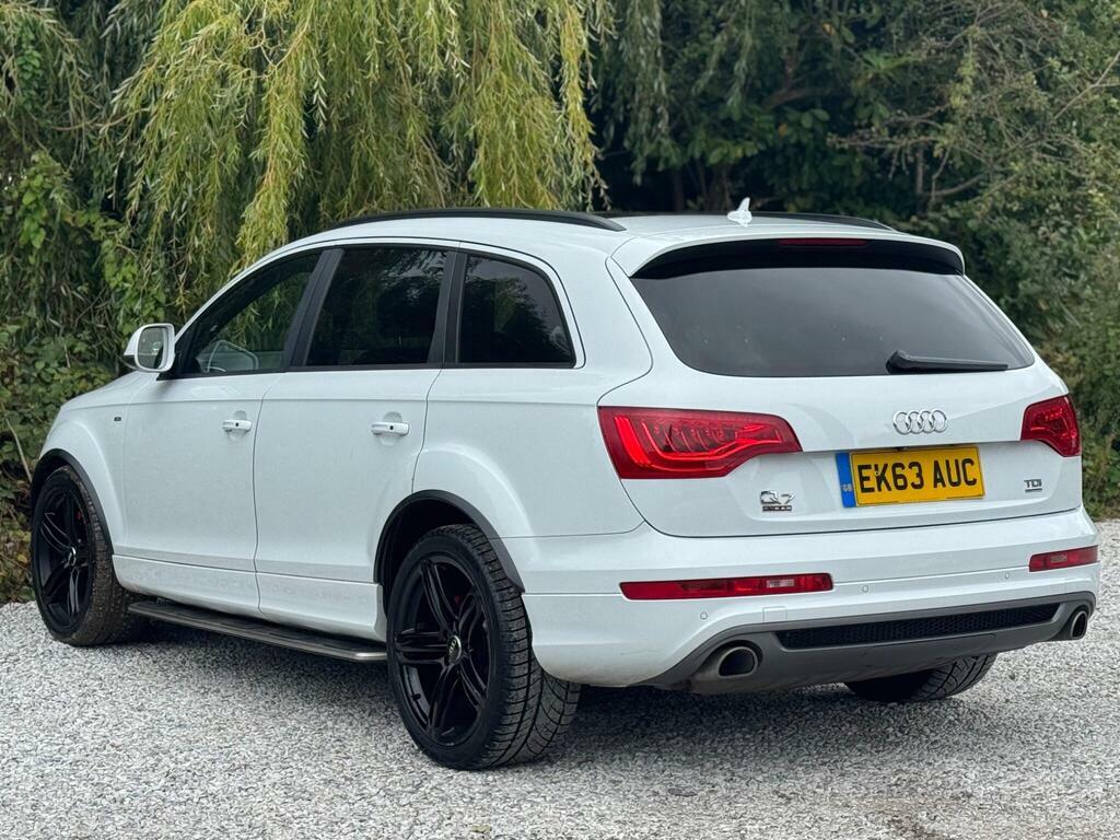 Audi Q7 3.0 Tdi V6 S Line Plus Tiptronic Quattro Euro 5 S White #4