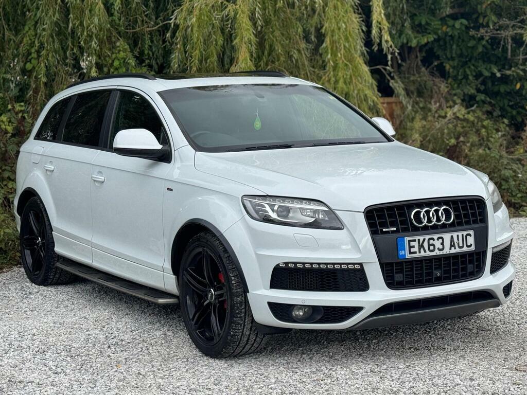 Audi Q7 3.0 Tdi V6 S Line Plus Tiptronic Quattro Euro 5 S White #5