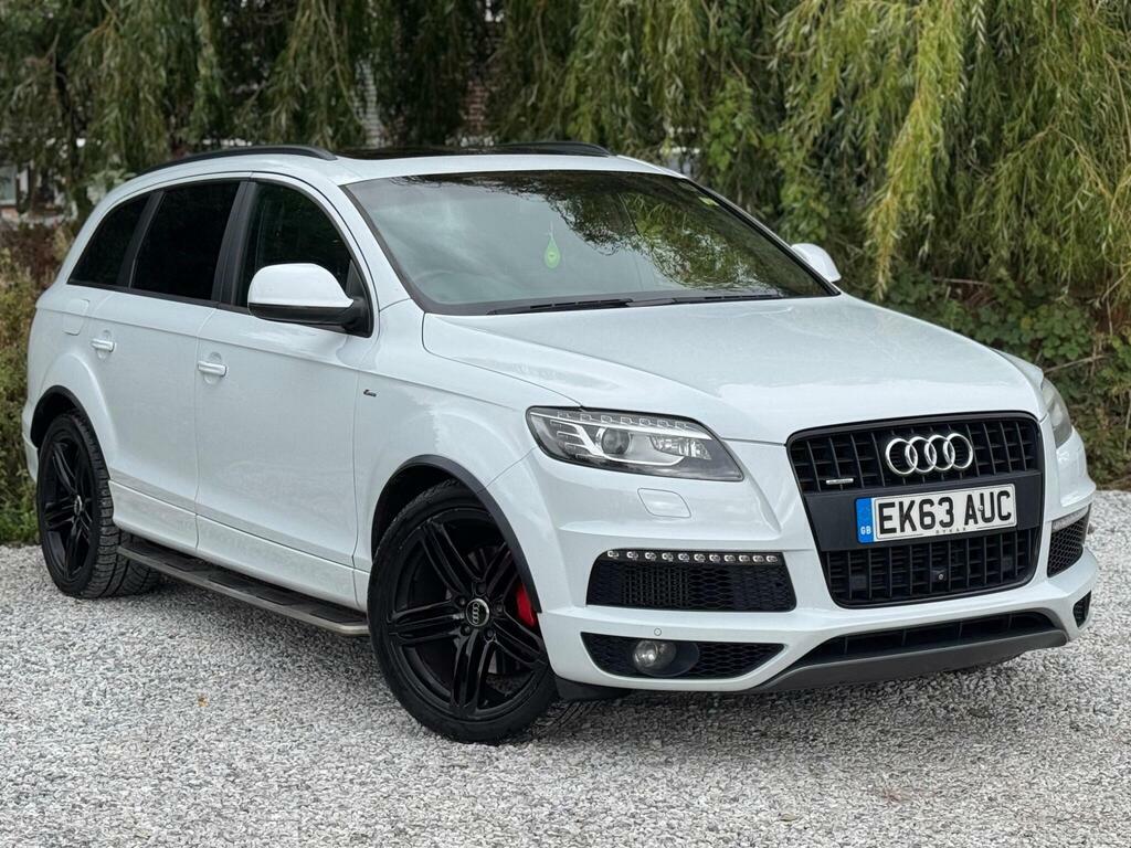 Audi Q7 3.0 Tdi V6 S Line Plus Tiptronic Quattro Euro 5 S White #6