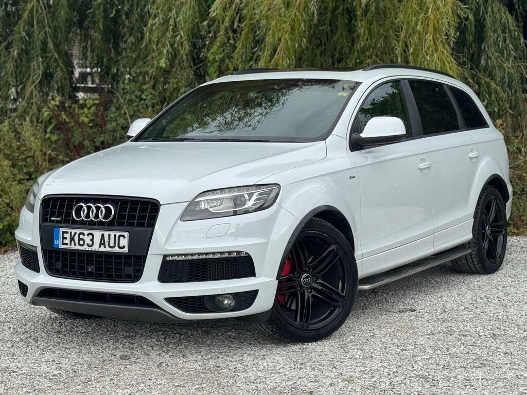 Audi Q7 3.0 Tdi V6 S Line Plus Tiptronic Quattro Euro 5 S White #3