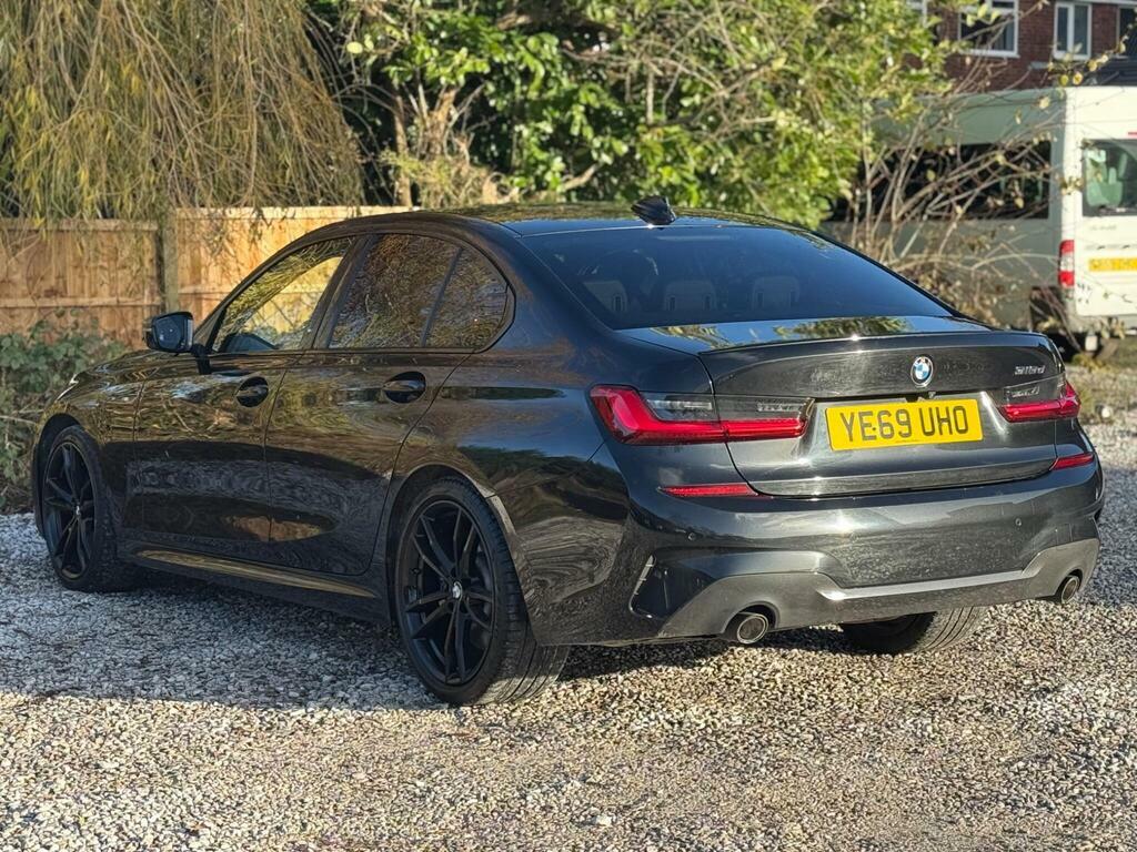 BMW 3 Series 2.0 318D M Sport Euro 6 S S YE69UHO Black #4