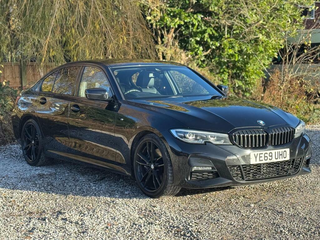 BMW 3 Series 2.0 318D M Sport Euro 6 S S YE69UHO Black #5