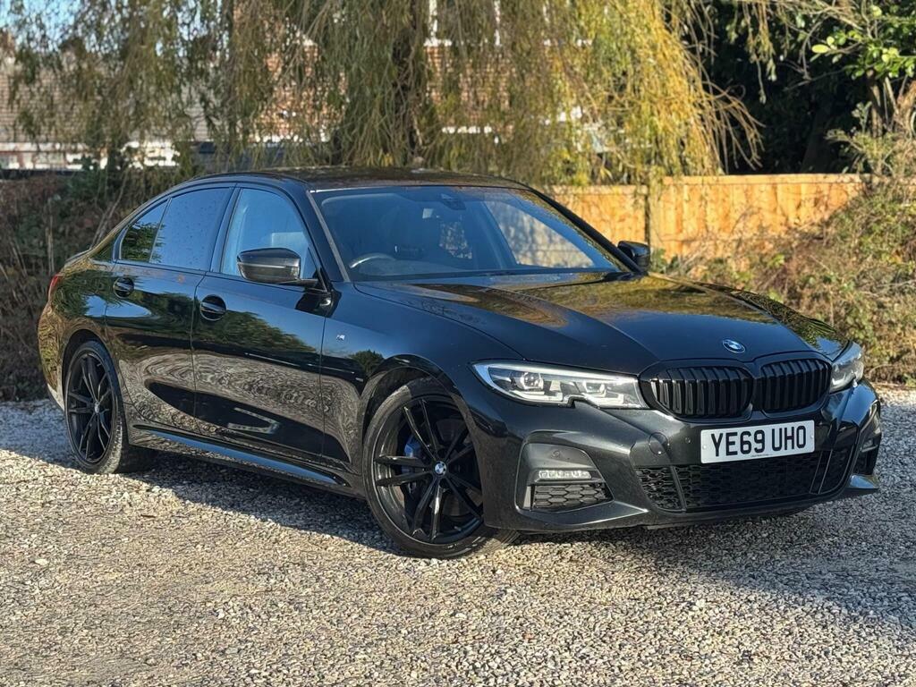 BMW 3 Series 2.0 318D M Sport Euro 6 S S YE69UHO Black #6